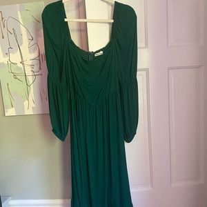 REFORMATION Dress! Mica Emerald dress